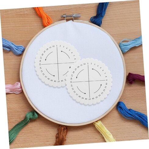 OSALADI 10pcs Round Weaving Disk Kit Slot Bracelet Braiding Tool for DIY Jewelry Making for Beginners Easy Operation Material in Saudi Arabia