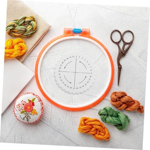OSALADI 10pcs Round Weaving Disk Kit Slot Bracelet Braiding Tool for DIY Jewelry Making for Beginners Easy Operation Material in Saudi Arabia