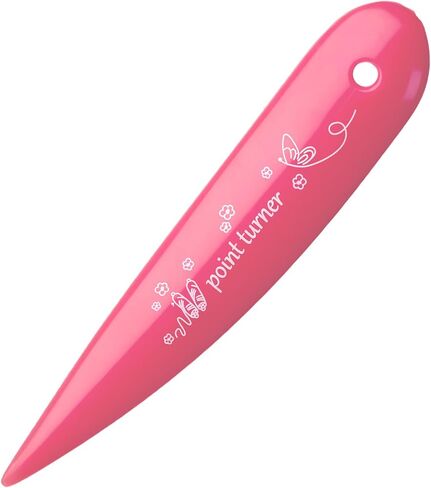 2Pcs Pink Point Turner & Seam Creaser Sewing Tool, Dual-Use Craft Accessory for Fabric Corner Turning, Seam Pressing and Quilting Projects in Kuwait