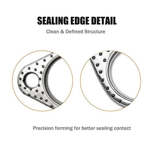 20 041 12-S 2004112S استبدال حشية العادم المتوافقة مع محركات Kohler Courage ذات الأسطوانة الواحدة SV470-SV620، تناسب Cub Cadet RZT LT LTX 1040 1042 1045، تحل محل AYP 532185909، 4 عبوات in Kuwait