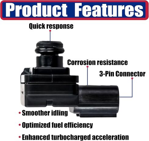 AS336 Manifold Absolute Pressure MAP Sensor Compatible with Accord Civic Fit CR-V CR-Z HR-V Pilot S2000 Odyssey Insight Ridgeline Crosstour Element Passport ILX MDX RL RLX TL TSX ZDX in Saudi Arabia