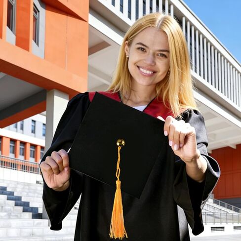 Qumenan 2 Pcs Graduation Gift Box with Tassel Graduation Card Box Grad Keepsake Memory Decor for College Graduate High School Party Favor Supply (Black) in Saudi Arabia