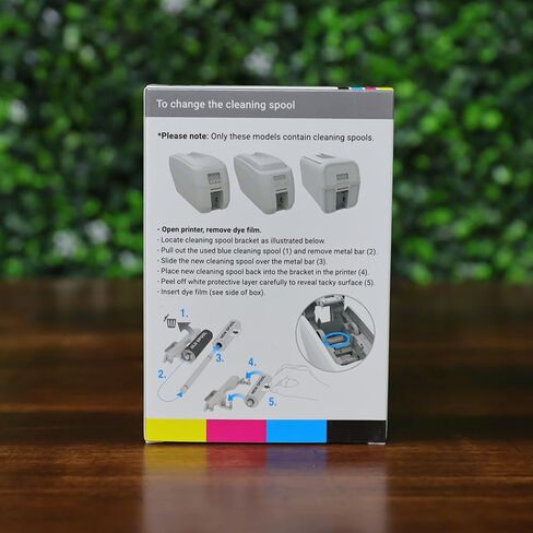 2 Pack - Magicard MC200YMCKO/2 Dye Film for 300 Series ID Card Printer - 200 Print YMCKO Full Color Ribbon and Cleaning Spool with 20 Specialist ID Test Cards MC200YMCKO for USA Usage in Kuwait