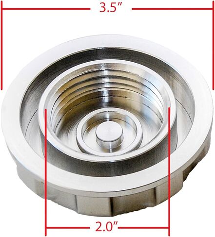 غطاء غاز JS فضي اللون OZ-USA® مع حشية مطاطية متوافقة مع Kawasaki STX JH SX SS TS Jetski SXI 300 440 550 650 750 in Kuwait