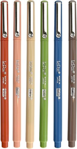 Uchida Le Pen Earth Tone 6 Piece Set in Saudi Arabia