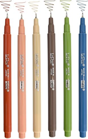 Uchida Le Pen Earth Tone 6 Piece Set in Saudi Arabia