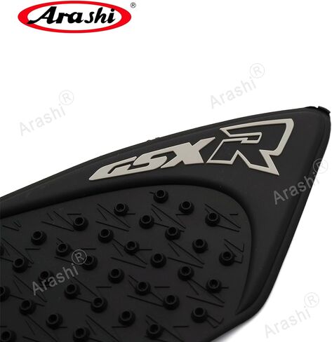 Arashi Black Gas Fuel Tank Side Pads Protector Knee Grip Traction for Suzuki GSXR 600 750 2006-2007 K6 in Kuwait