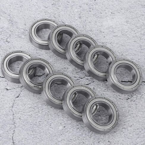 Oumefar 10PCs Spindle Bearing, HighQuality 6903Z Mechanical Part Bearing Run Fast and Low Noise, Deep Groove for Special Car Model with Complete Specifications in Kuwait