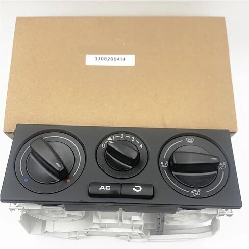 مفتاح Air Con متوافق مع VW للجولف لجيتا لبيتل 1J0820045F 1C0820045D 1C0820045E 1C0820045C لوحة مفاتيح تكييف الهواء للتحكم في المناخ in Kuwait