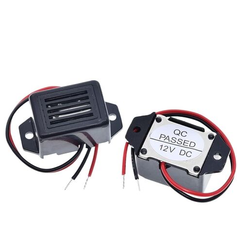 1/3PCS Alarm Buzzer DC 12V 85dB Electronic Alarm Buzzers Constant Tone(3PCS) in Kuwait