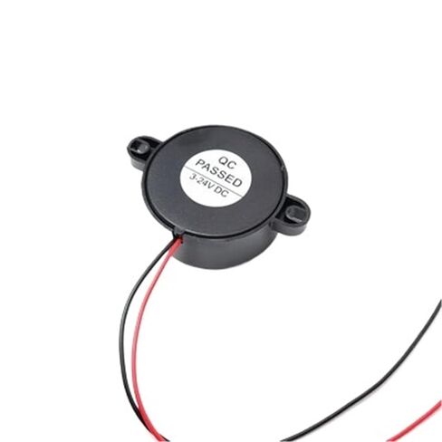 1pcs High Decibel 4216 Intermittent Sound 100dB Piezoelectric Buzzer Automotive Home Appliances Piezo Active DC Buzzer with Wire(Intermittent Sound) in Saudi Arabia
