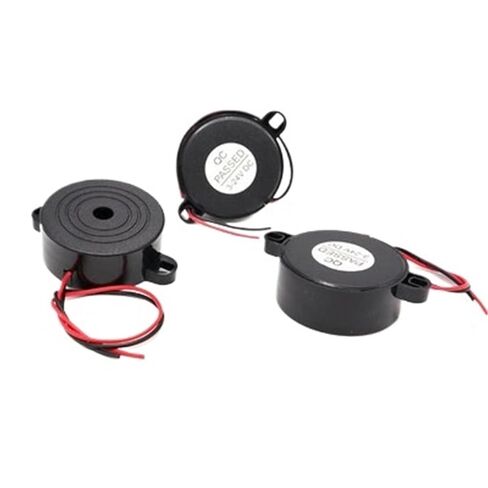 1pcs High Decibel 4216 Intermittent Sound 100dB Piezoelectric Buzzer Automotive Home Appliances Piezo Active DC Buzzer with Wire(Intermittent Sound) in Kuwait