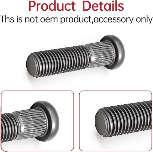 10 Pack 610-360 Wheel Lug Stud- M12x1.5 for Honda Civic Accord Crosstour Odyssey CR-V Pilot Element Clarity HR-V, Acura MDX TL RL TLX RDX, Isuzu Oasis Replaces 90113S84901 in Saudi Arabia