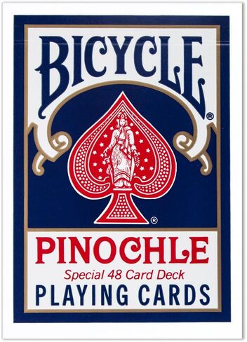 1 Dozen Pinochle Poker Playing Cards - 6 Blue & 6 Red Decks! (Standard) in Kuwait