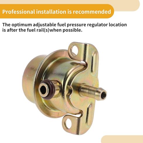 Car Fuel Injection Pressure Regulator for BMW 325 1986-1988 94411019803/PR80 Aluminum Alloy 20-70 Psi Corrosion Resistant 1 Pc in Kuwait