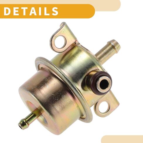 Car Fuel Injection Pressure Regulator for BMW 325 1986-1988 94411019803/PR80 Aluminum Alloy 20-70 Psi Corrosion Resistant 1 Pc in Kuwait