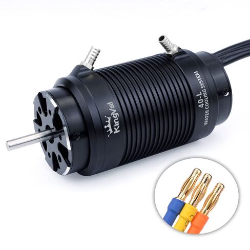 KingVal Replacement 4092 1520KV Brushless Motor with Water Cooling Jacket Unit Compatible with RC Boat in Kuwait
