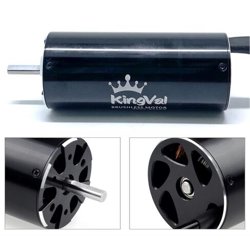 KingVal Replacement 4092 1520KV Brushless Motor with Water Cooling Jacket Unit Compatible with RC Boat in Kuwait