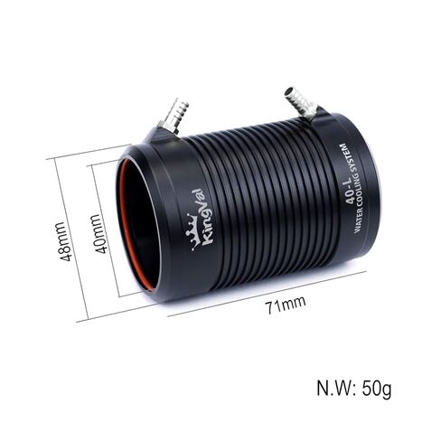 KingVal Replacement 4092 1520KV Brushless Motor with Water Cooling Jacket Unit Compatible with RC Boat in Kuwait