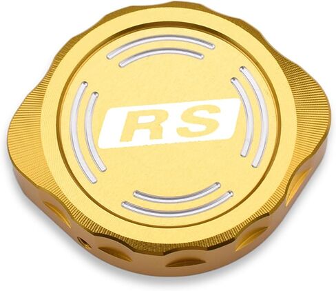 AUSHOOL Motorcycle Radiator Cap Cover Compatible with Kawasaki Z650RS Z650 RS All Years (Gold) in Kuwait