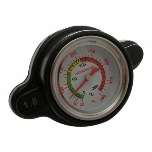 High Pressure Radiator Cap with Temperature Gauge 1.8 Bar for Yamaha YZ250F 2001-2019 by YTXXDEUS in Kuwait