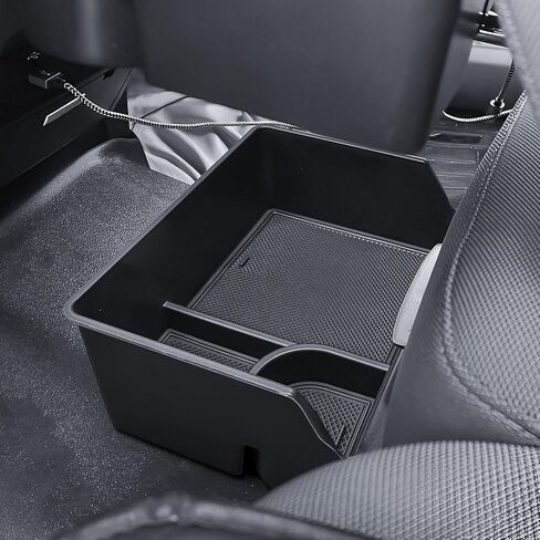 HGWEI Underseat Storage Organizer Compatible with 2015-2026 Ford F150 and 2017-2026 F250 F350 F450 Accessories - Front Console Center with 40/20/40 Jump Seat Cup Holder Replacement Tray in Kuwait