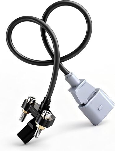 Engine Crankshaft Position Sensor Compatible with Volkswagen Beetle 2006-2014, Bora 2006-2009, Golf 2010-2014, Jetta 2005-2014, Passat 2012-2014, Rabbit 2006 2007 2008 2009, Replaces 07K906433B PC764 in Kuwait
