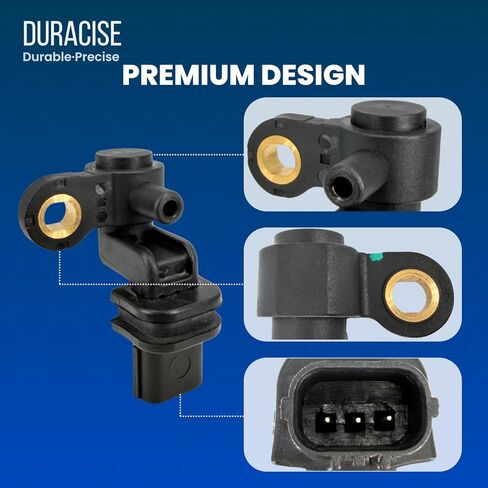 مستشعر موضع العمود المرفقي للمحرك من DURACISE متوافق مع 2001-2005 Honda Civic L4 1.7L، 2001-2005 Acura EL L4 1.7L، استبدال #37500-PLC-005، 37500-PLC-015، PC477، 5S1767، 907-731، SS11169، CPS0263 in Kuwait