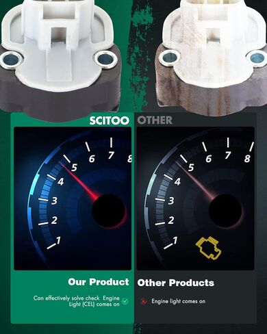 SCITOO 5017479AA Throttle Position Sensor fit for Dodge for Ram 1500 1995-2007 for Ram 2500 3500 1997-2003 2006 for Dakota 1997-2007 for Durango 1998-2007,for Jeep for Grand Cherokee for Commander in Kuwait