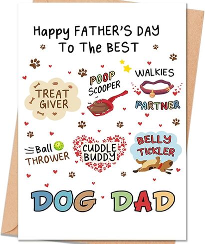 Fathers Day Card for Husband, Fathers Day Card Gift from wife, Father's Day Decoration for Husband in Saudi Arabia