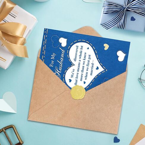 Fathers Day Card for Husband, Fathers Day Card Gift from wife, Father's Day Decoration for Husband in Saudi Arabia