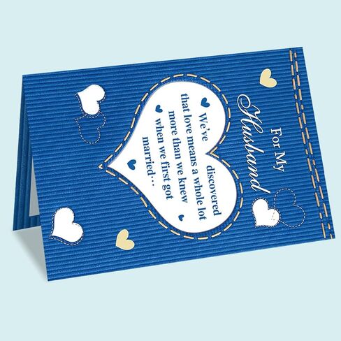 Fathers Day Card for Husband, Fathers Day Card Gift from wife, Father's Day Decoration for Husband in Saudi Arabia