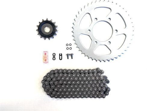 520 O-ring Motorcycle Chain and Sprocket Kit compatible with Kawasak EX650 Ninja / ER650 / ER6N / KLE650 Versys / Z650 2006-2025 in Saudi Arabia