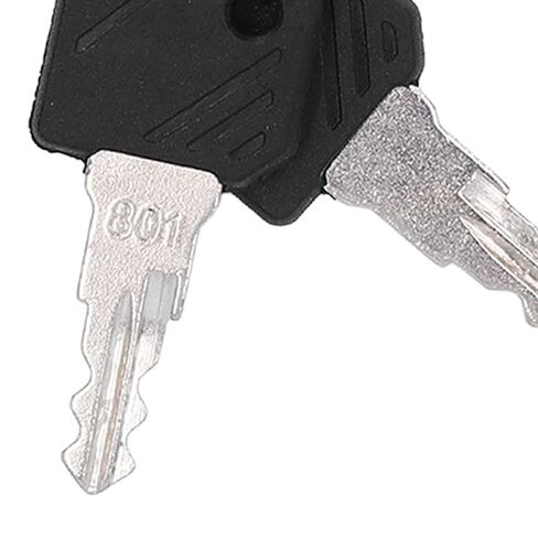 Ignition Switch, Shockproof JK410 801 Ignition Lock Cylinder, 2 Keys Switch with Secure Locking, Ideal for Forklift, Tractor & Engineering Vehicle XILIN EP Heli in Kuwait