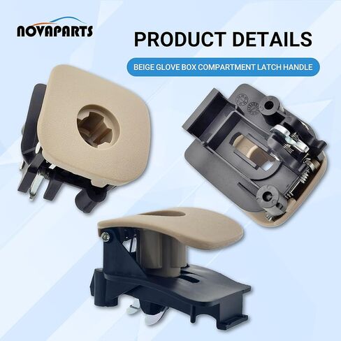 NOVAPARTS صندوق القفازات البيج مقصورة مزلاج مقبض ل 2005-2013 تشيفي كورفيت C6 15924033 in Kuwait