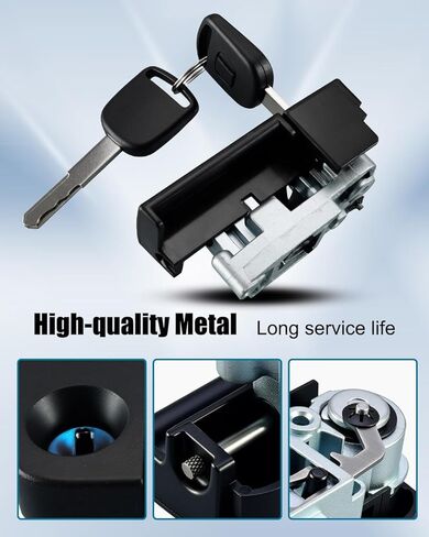 77540-S9A-G01ZA مجموعة قفل صندوق القفازات مناسبة لهوندا CRV 2002-2006 للعنصر 2003-2007 استبدال 77540S9AG01ZA in Kuwait