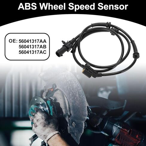 ABS Wheel Speed Senor No.56041317AA/56041317AB/56041317AC Front Left ABS Sensor Anti-Lock Braking System Sensor for Jeep Grand Cherokee 1999-2004 in Kuwait