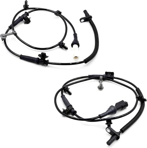 2Pcs Front Left and Right ABS Wheel Speed Sensor Compatible with Ford 2007-2014 Edge Replacement for Lincoln 2007-2015 MKX L4 V6 2.0L 3.5L 3.7L Replaces DT4Z2C205AB ALS1622 DT4Z2C204AB ALS1934 in Kuwait