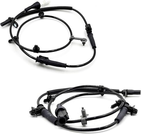 2Pcs Front Left and Right ABS Wheel Speed Sensor Compatible with Ford 2007-2014 Edge Replacement for Lincoln 2007-2015 MKX L4 V6 2.0L 3.5L 3.7L Replaces DT4Z2C205AB ALS1622 DT4Z2C204AB ALS1934 in Kuwait