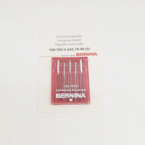 YICBOR Pack of 5pcs Universal Needles 130/705 H for Bernina Sewing Machines (130/705 H Ass 70-90) in Kuwait