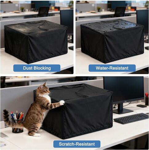 EEEKit Auto Heat Press Machine Dust Cover, Protective Cover for Hot Press, 420D Oxford Fabric, Waterproof, 19.7" L x 15.8" W x 12.2" H in Kuwait