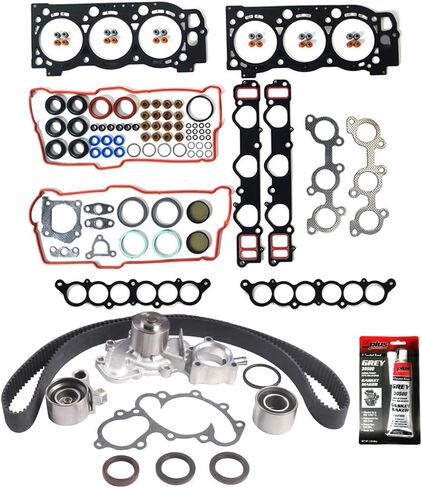 MOCA Head Gasket Set Fit for Toyota 96-02 4Runner 95-98 T100 95-04 Tacoma with Timing Belt Kit Water Pump in Kuwait