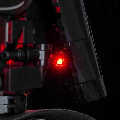 BrickBling LED Light Compatible with Lego Up-Scaled Darth Vader Minifigure, Creative Lights Compatible with Lego 75461 for Adult -Excluding Model in Kuwait