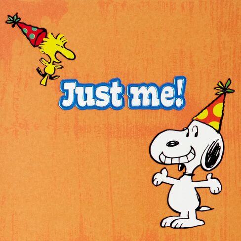 Hallmark Peanuts Father Birthday Card, Snoopy and Woodstock (Best Dad Ever) from Son, Daughter, Kid in Kuwait