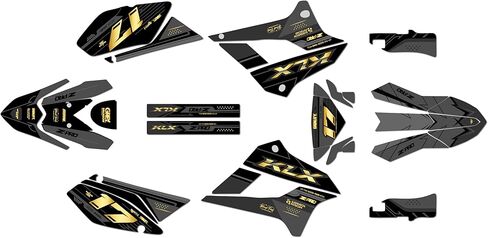 Graphics Kit for Kawasaki KLX250 2008-2020 and KLX300SM 2021-2023 AXIS Series Green-Shift 9 Mil - Easy Go - Dirt Pit Bike Motorcycle Sticker, Dirtbike Racing Decal Motocross no-Plastics in Kuwait