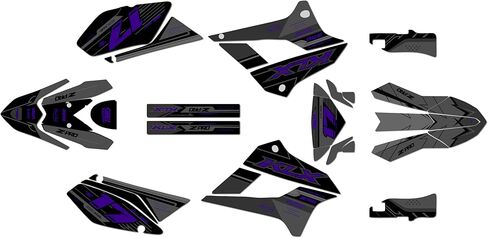 Graphics Kit for Kawasaki KLX250 2008-2020 and KLX300SM 2021-2023 AXIS Series Green-Shift 9 Mil - Easy Go - Dirt Pit Bike Motorcycle Sticker, Dirtbike Racing Decal Motocross no-Plastics in Kuwait