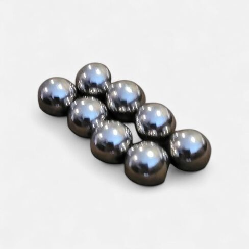 8 Pack 1/2 Inch Steel Ball Bearings for Labyrinth Game - Precision Metal Maze Balls, Smooth Rolling, Durable Replacement for Wooden Marble Maze Board in Kuwait
