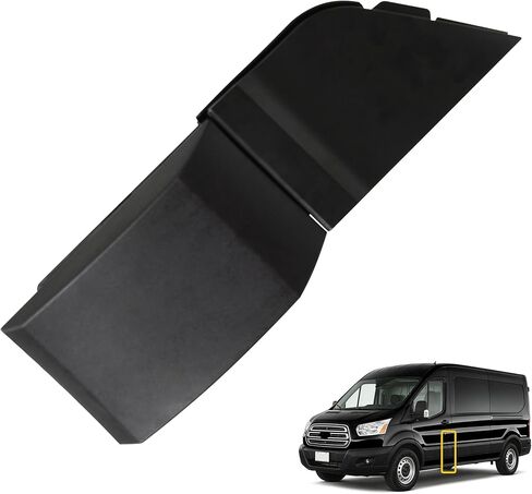926-047 Fuel Gas Door kit w/Black Cover & Dust Shield Compatible with Ford Transit 150 250 350 350HD 2015-2023 Fuel Filler Pocket Door Hinge and Housing Assembly Replace OE CK4Z-5427936-J in Kuwait