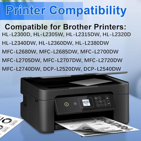 2 Pack DR630 Drum Unit Compatible for Brother DR630 DR-630 DR 630 Drum Work with HL-L2300D HL-L2315DW HL-L2380D MFC-L2700DW MFC-L2685DW MFC-L2740DW DCP-L2540DW Printer (No Toner Included) in Kuwait