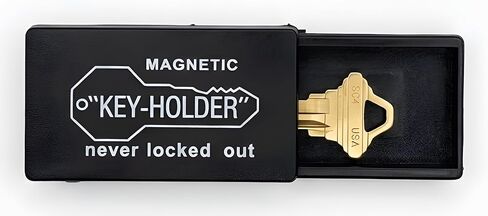 Hide A Key Magnetic Key Holder (3 Pack) – Under Car Key Hider with Strong Magnet – Weather-Resistant Plastic Case for Spare Keys – Secure Storage for Vehicle, Home, Garage, or Office in Saudi Arabia